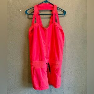 Jo + Jax Neon Pink Dance Romper